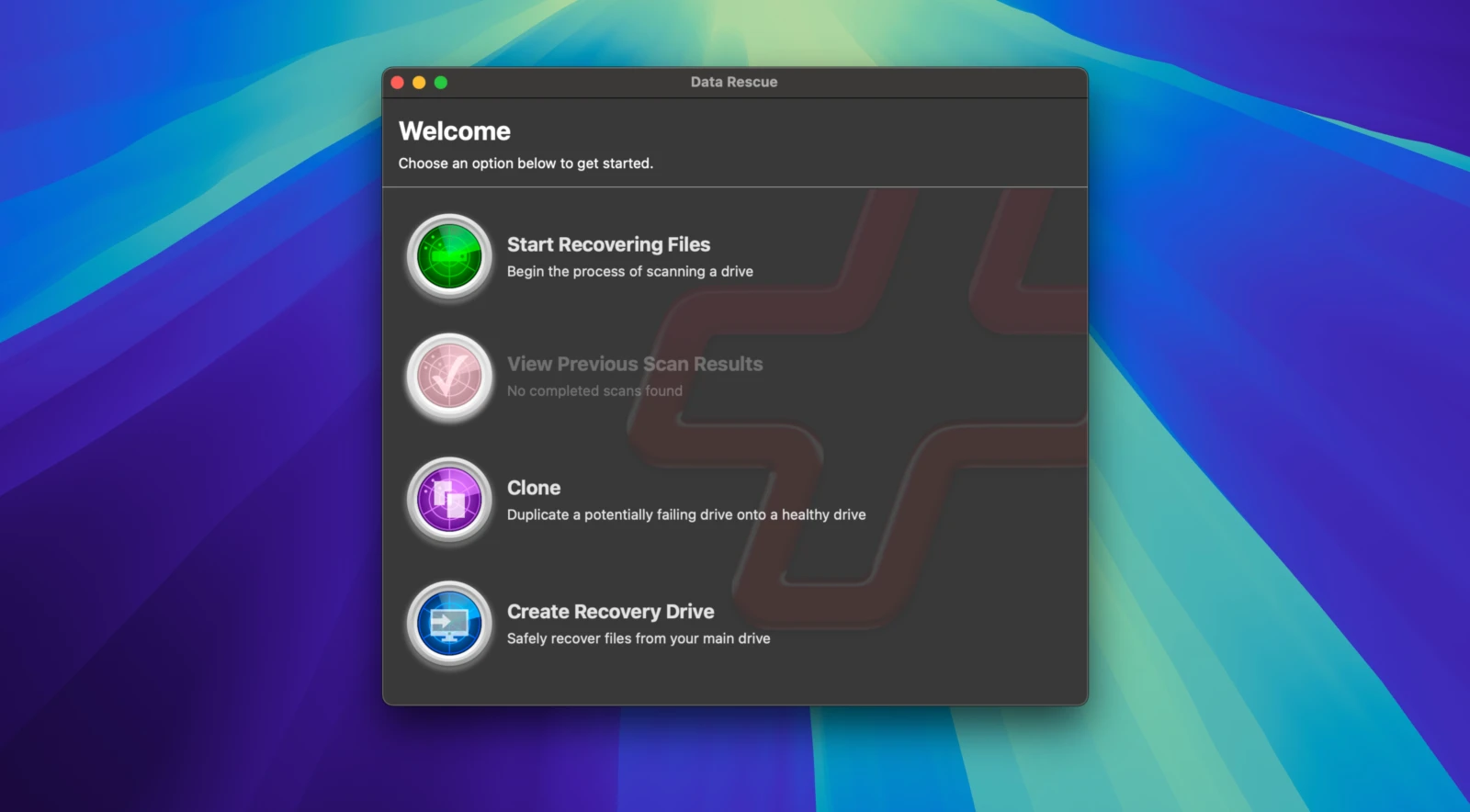 Data Rescue screenshot 1